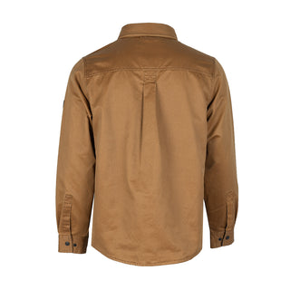 Waxed Cotton Shirt Jacket - Mens