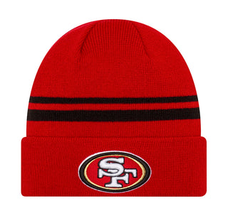 Niners Cuff Stripe Beanie