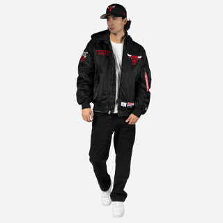 Bulls Alpha Bomber Jacket - Mens