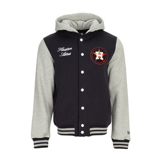 Astros Snap Front Fleece Jacket - Mens