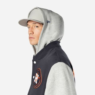 Astros Snap Front Fleece Jacket - Mens