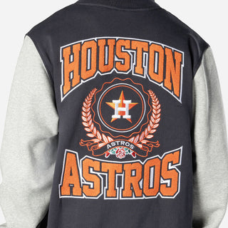 Astros Snap Front Fleece Jacket - Mens