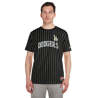 Dodgers Chrome Pinstripe Tee - Mens