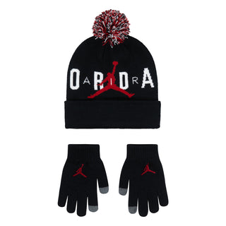 Youth HBR Pom Beanie & Glove Set