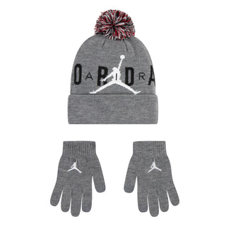 Youth HBR Pom Beanie & Glove Set