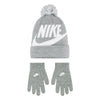 Youth Swoosh Pom Beanie & Glove Set