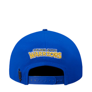 Warriors Sugar Skull Wool Blend Pinch Front Snapback