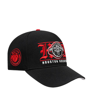 Rockets Loyalty Triple Front Pinch Front Snapback