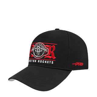 Rockets Loyalty Triple Front Pinch Front Snapback