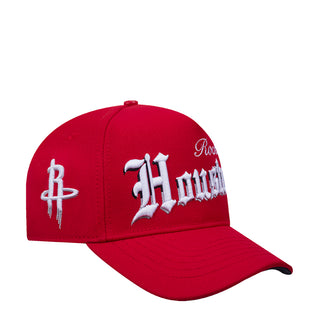 Rockets Greetings Wool Blend Pro Pinch Snapback