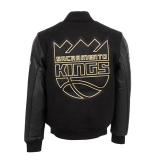 Kings Black Gold Varsity Jacket - Mens