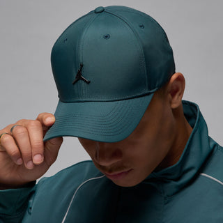 Jordan Rise Cap Structured Curved Bill Metal Jumpman Strapback