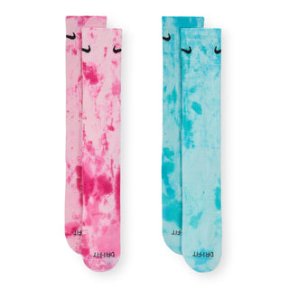 2 Pack Unisex Everyday Cushioned Color Splash Crew