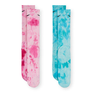 2 Pack Unisex Everyday Cushioned Color Splash Crew