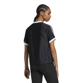 3 Stripe Pinstripe Tee - Womens