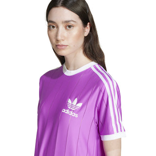 3 Stripe Pinstripe Tee - Womens