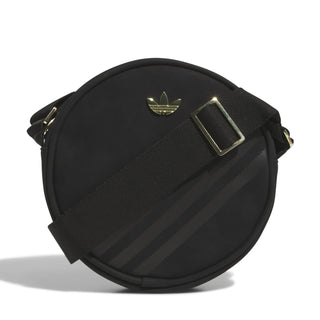 Patent Suede Terrace Round Crossbody