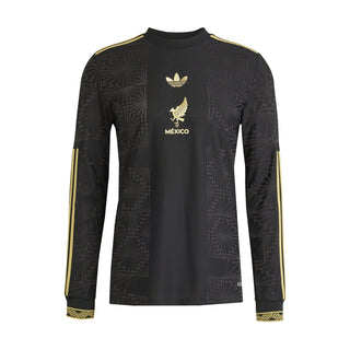 Mexico Gold Long Sleeve Jersey - Mens