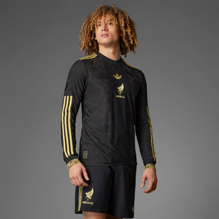 Mexico Gold Long Sleeve Jersey - Mens