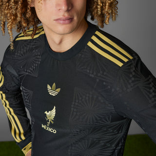 Mexico Gold Long Sleeve Jersey - Mens