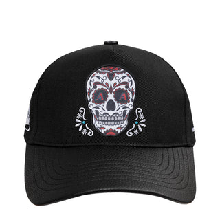 Diamondbacks Sugar Skull Wool Blend Pinch Front Strapback