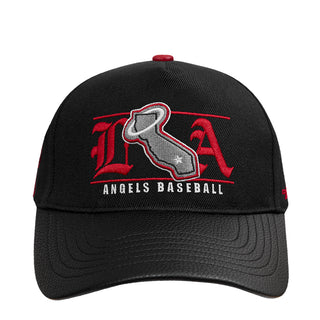 Angels Loyalty Triple Front Pinch Front Strapback