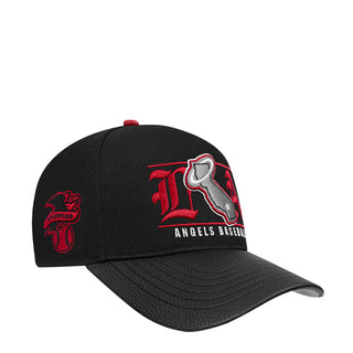 Angels Loyalty Triple Front Pinch Front Strapback