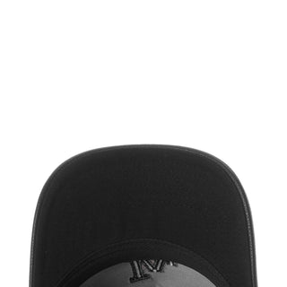 Dodgers Blackout Pinch Front Strapback