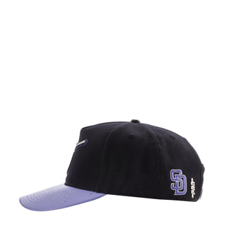 Padres 2-Tone Pastellic Pinch Front Strapback