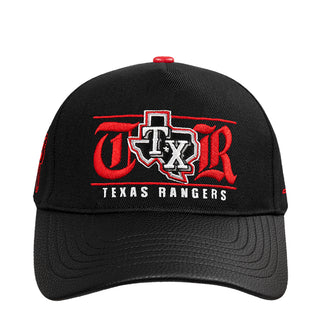 Rangers Loyalty Triple Front Pinch Front Strapback