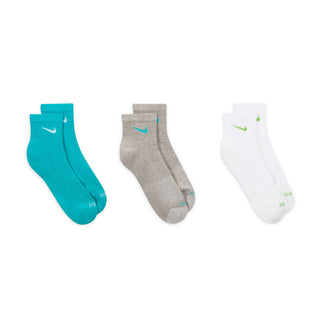 3 Pack Unisex Everyday Plus Cushioned Quarter