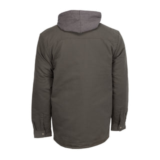 Hooded Shirt Jacket - Mens