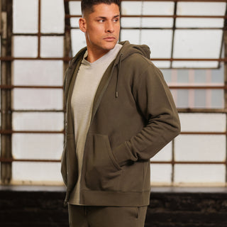 Classic Fleece FZ Hoody - Mens