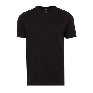 Nike Swoosh Langärmliges Shirt mit Stehkragen in Schwarz